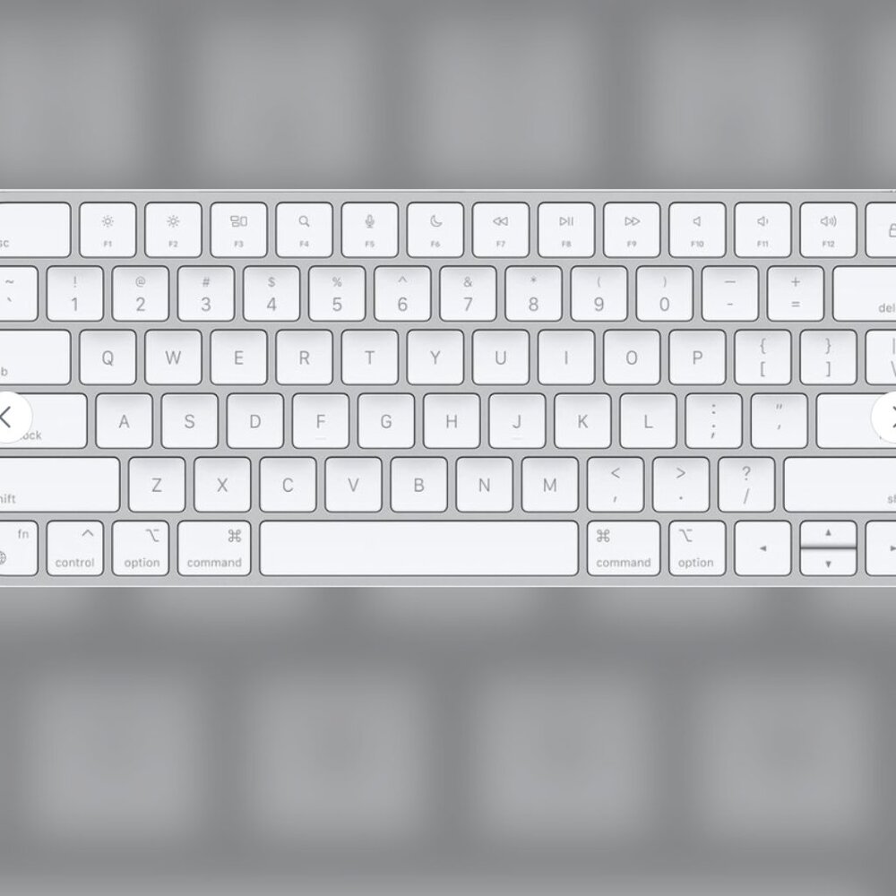 Apple Magic Keyboard wireless, Bluetooth, rechargeable; works w/ Mac/iPad/iPhone